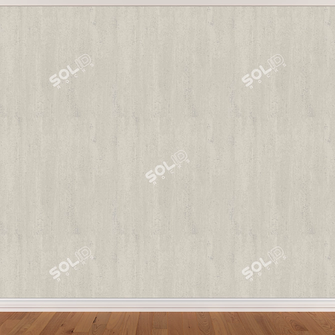 Seamless Wallpaper Set 134 (3 Colors) 3D model image 2