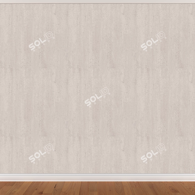 Seamless Wallpaper Set 134 (3 Colors) 3D model image 3