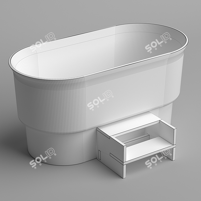 Immerse: Polys 26 180 - 1427x707x725 mm 3D model image 3