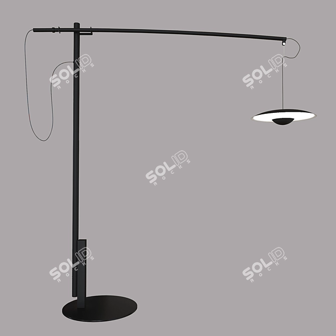 Stylish Ginger XL42 Floor Lamp 3D model image 1