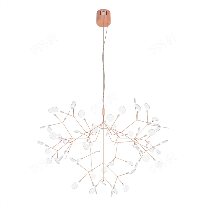 Modern Moooi Heracleum D98 Replica 3D model image 1