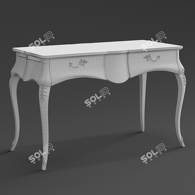 AM Classik Console - Elegant Design for Your Space 3D model image 2