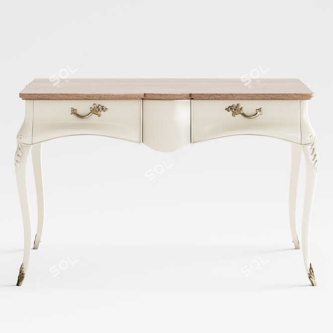 AM Classik Console - Elegant Design for Your Space 3D model image 3