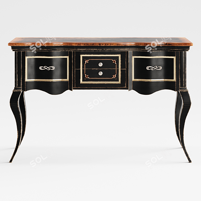 Elegant Console: Modenese Gastone 3D model image 3