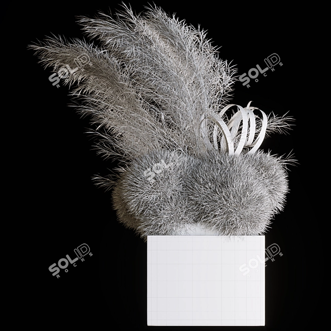 Dianthus Green Trick Bouquet: Fresh Floral Elegance! 3D model image 2