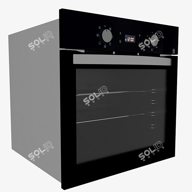 LG LB646K329T1 Built-in Oven 3D model image 1