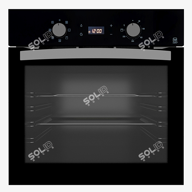 LG LB646K329T1 Built-in Oven 3D model image 2