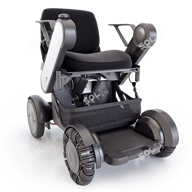 WHILL Ci Power Wheelchair: Compact, Stylish Mobility 3D model image 1