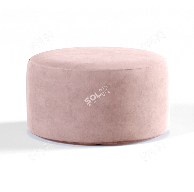 OM Pouf Tablet 90: Stylish and Multifunctional 3D model image 1