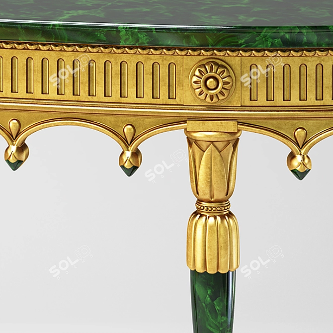 Elegant Jyaros Console: Classic Style 3D model image 2