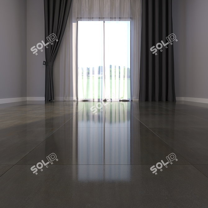 High-Quality Marble Floor 205 3D model image 2