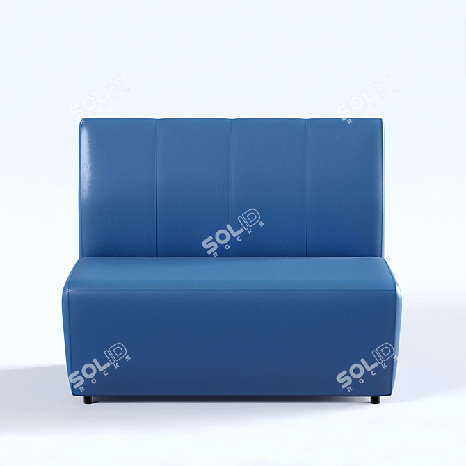 Modern Russian-Made Bellis Couch 3D model image 2