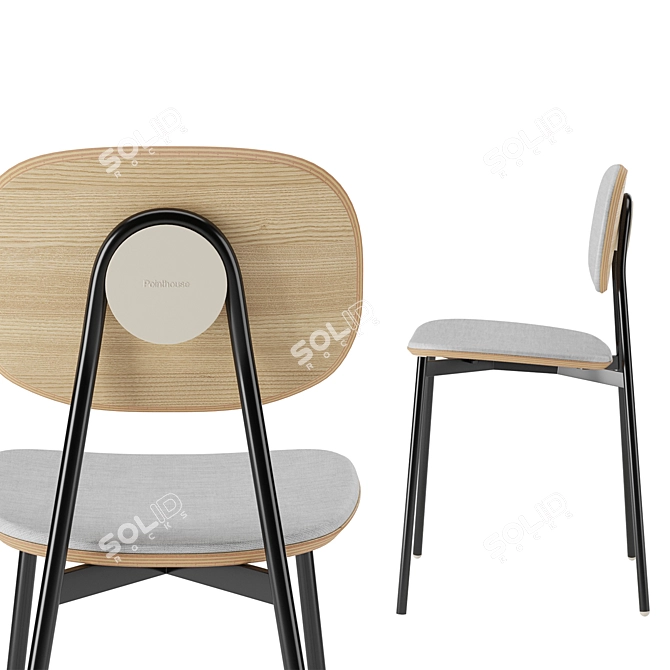 Elegant Seats by Pointhouse 3D model image 2