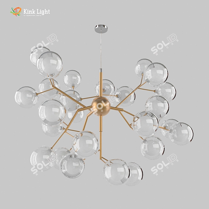 Scandinavian Style Chandelier KAUAKS 07526-36.33 3D model image 1