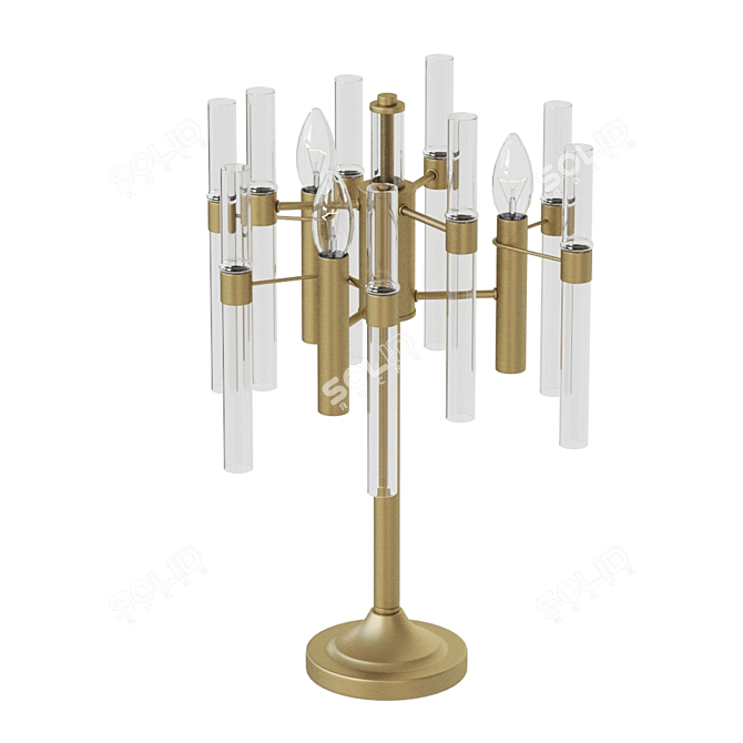 Elegant Alghero Lamp with Sleek Design 3D model image 1