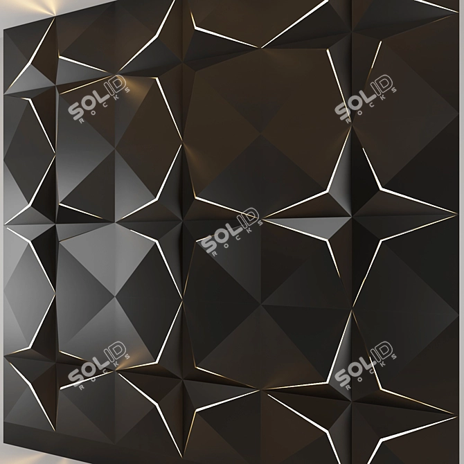 3D Panel 02: High-Quality OBJ Format 3D model image 2