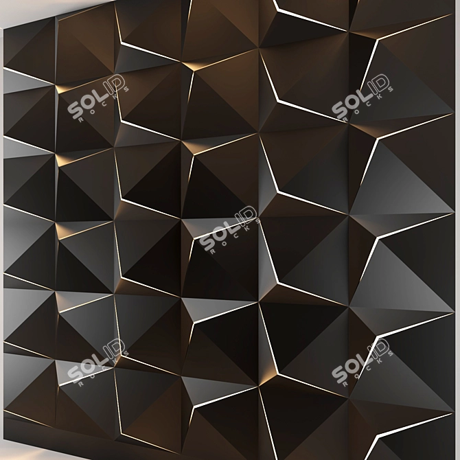 3D Panel 05: Stylish and Versatile 3D model image 2