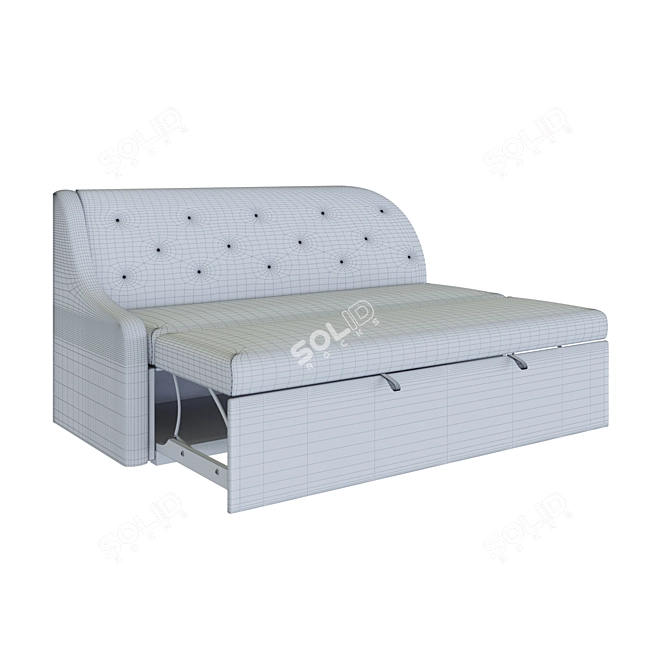 Sofa "Guests-6": Comfortable and Versatile 3D model image 3