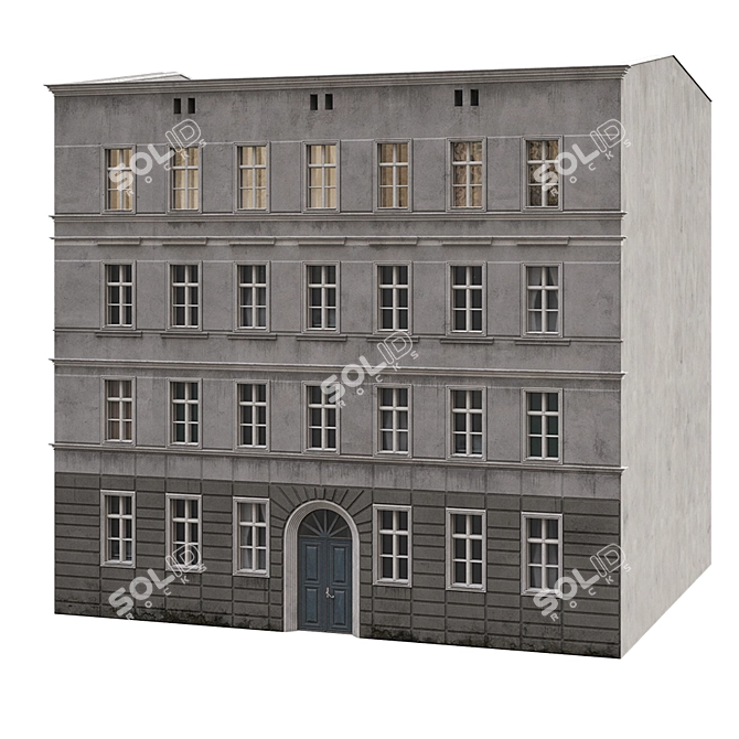 Urban Decay Facade 3D model image 1