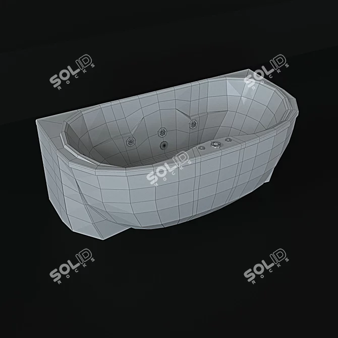 Aquatus Melissa: TurboSmooth Model 3D model image 3