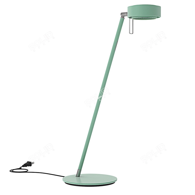 Sleek Mawa Pure 1 Table Lamp 3D model image 2