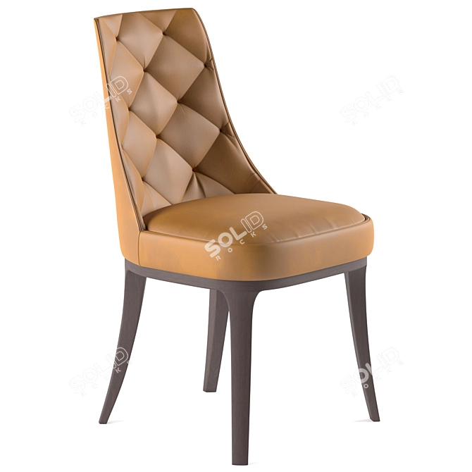 Elegant Aline Chair | Comfortable and Stylish 3D model image 1