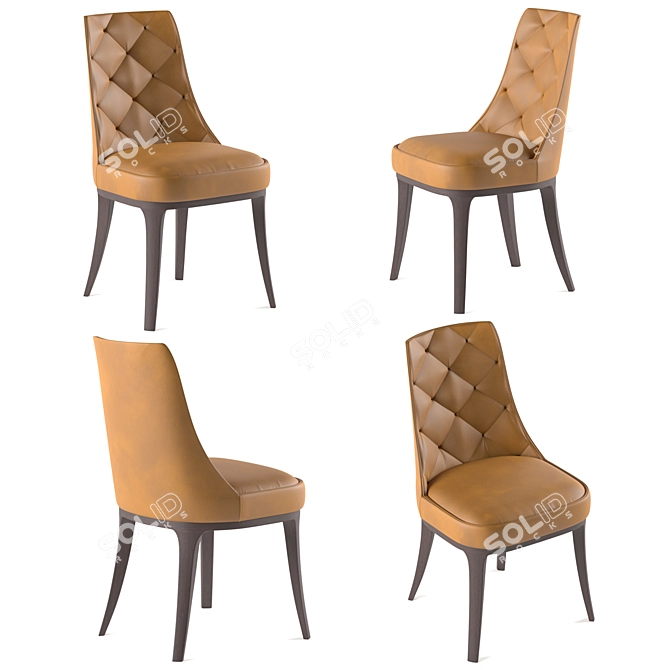 Elegant Aline Chair | Comfortable and Stylish 3D model image 2
