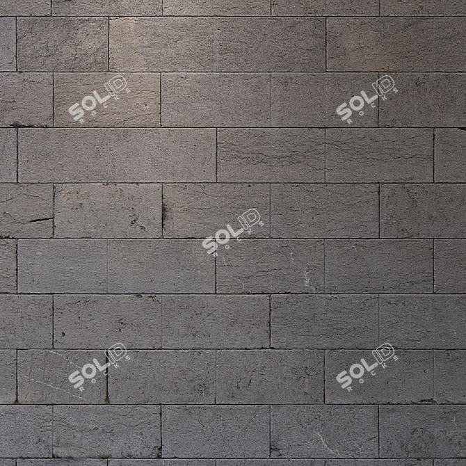 Seamless Masonry Texture 3D model image 3