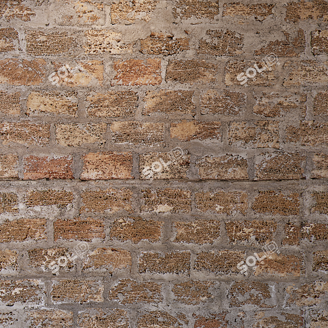 Seamless Masonry Texture | High Resolution 4K 3D model image 3