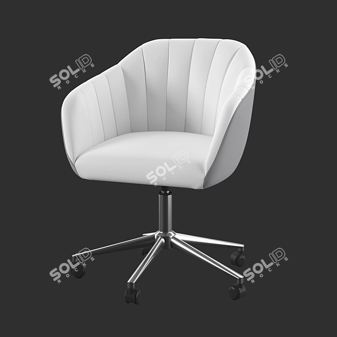 ErgoFlex Office Chair 3D model image 1