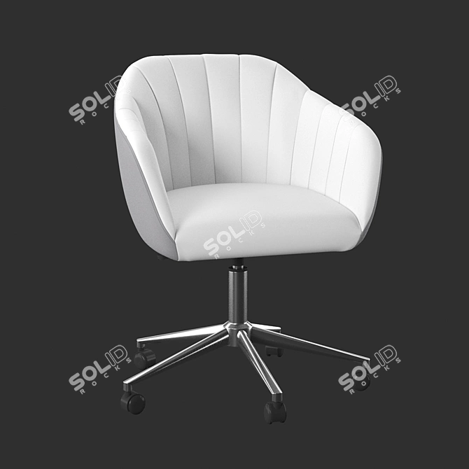 ErgoFlex Office Chair 3D model image 2