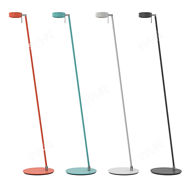 Mawa Pure 2: Elegant Floor Lamp 3D model image 1