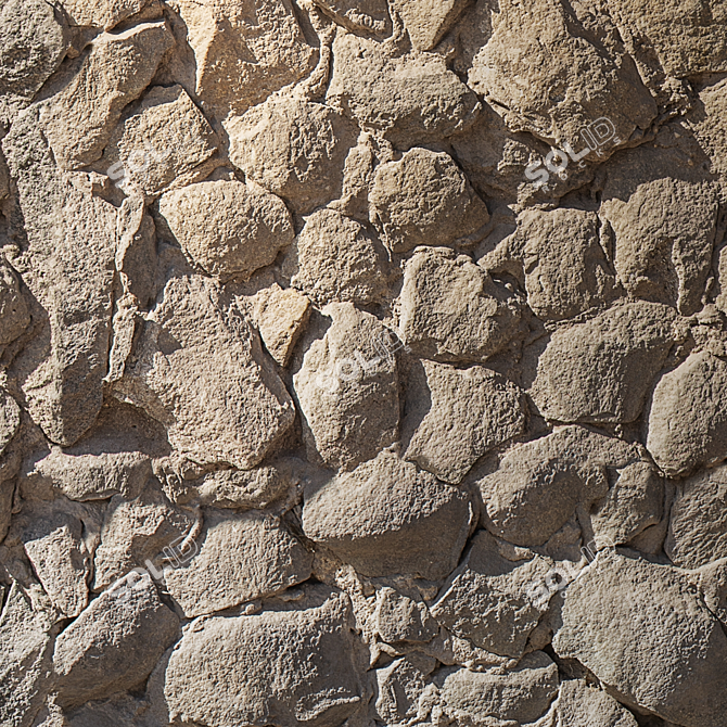 Seamless Stone Texture 4096x4096 3D model image 3