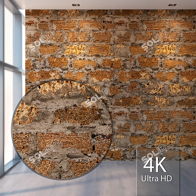 Seamless Stone Texture Kit 3D model image 1