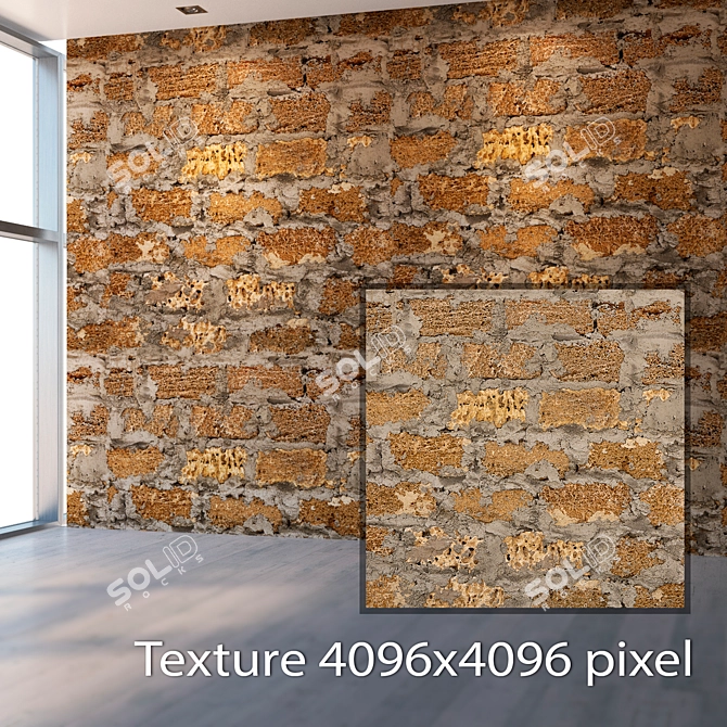 Seamless Stone Texture Kit 3D model image 2