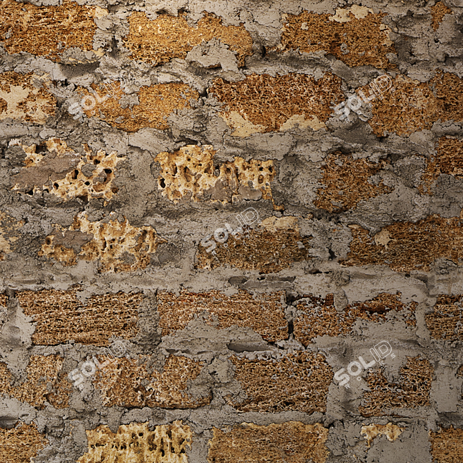 Seamless Stone Texture Kit 3D model image 3