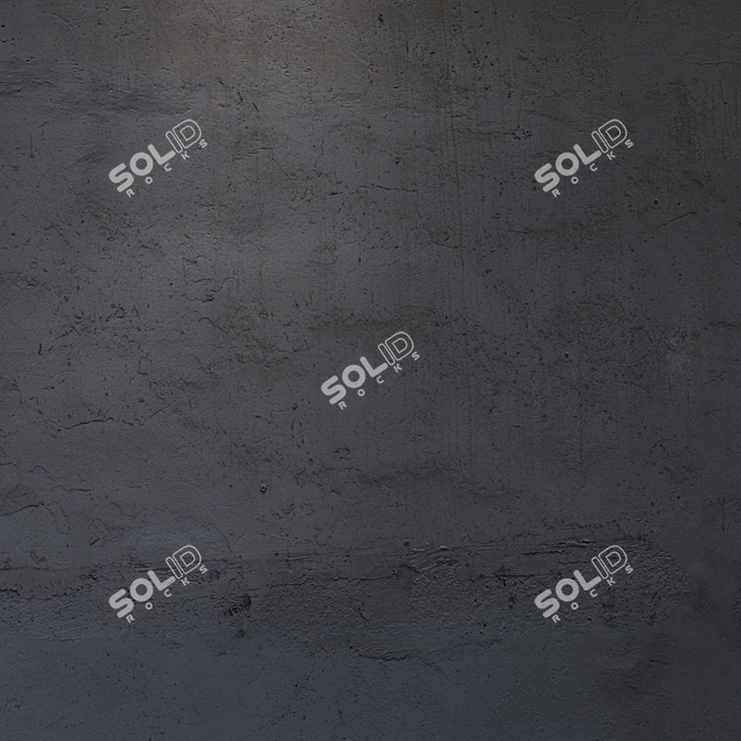 Seamless Concrete Wall Texture 3D model image 3