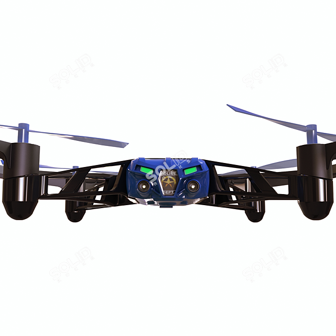 Parrot Night Swat - High-Speed LED Drone 3D model image 2