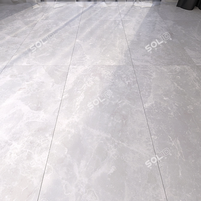 Luxury Marble Floor Tiles 3D model image 3