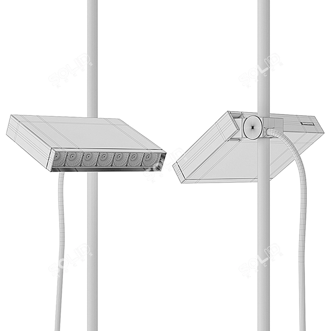 Mawa FBL SL Modern Floor Lamp 3D model image 3