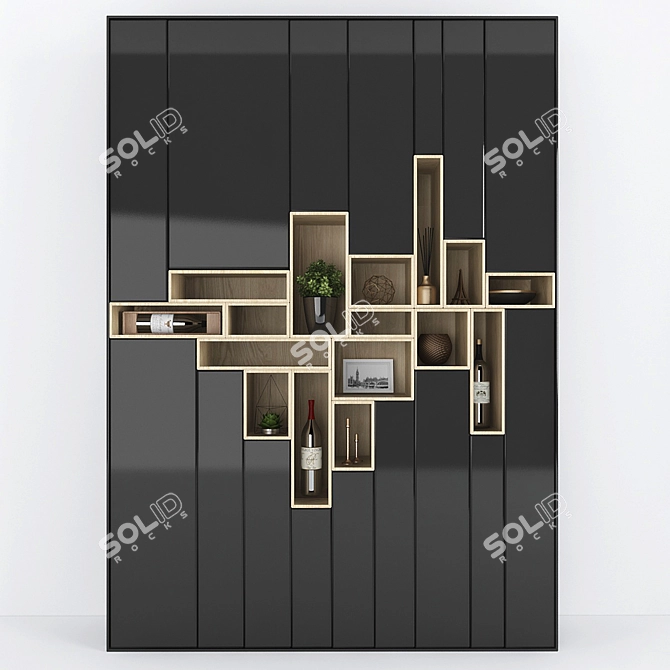 Versatile Storage Solution 3D model image 1