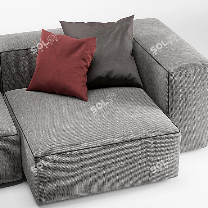 Alberta Salotti Alcazar Sofa 3D model image 2