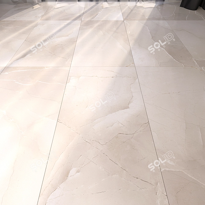 Luxury Marble Floor - HD Textures 3D model image 1