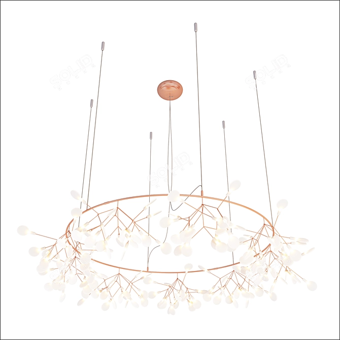 Modern Moooi Heracleum D105 Pendant 3D model image 1