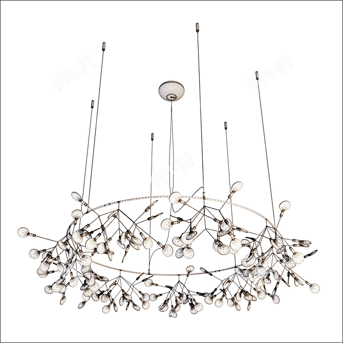 Modern Moooi Heracleum D105 Pendant 3D model image 3