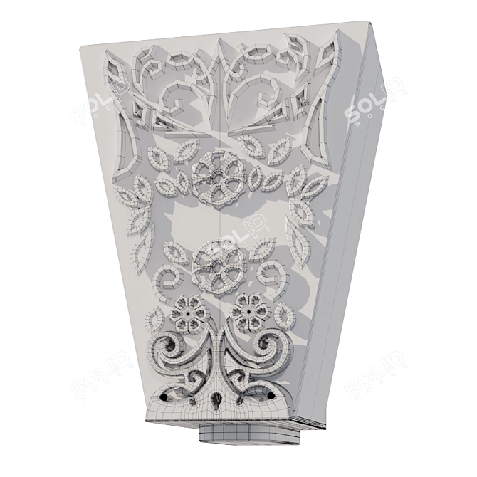 VICKY Fabbian Wall Light: Stunning Illumination for Modern Spaces 3D model image 3