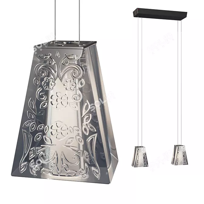 VICKY Pendant Lamp: Fabbian Beauty 3D model image 1