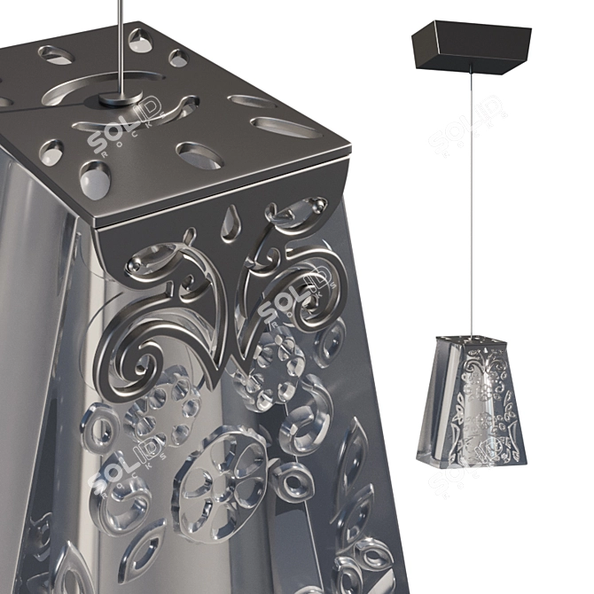 VICKY Pendant Lamp: Fabbian Beauty 3D model image 2