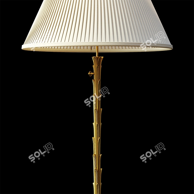 Elegant Maison Bagues French Lamp 3D model image 2