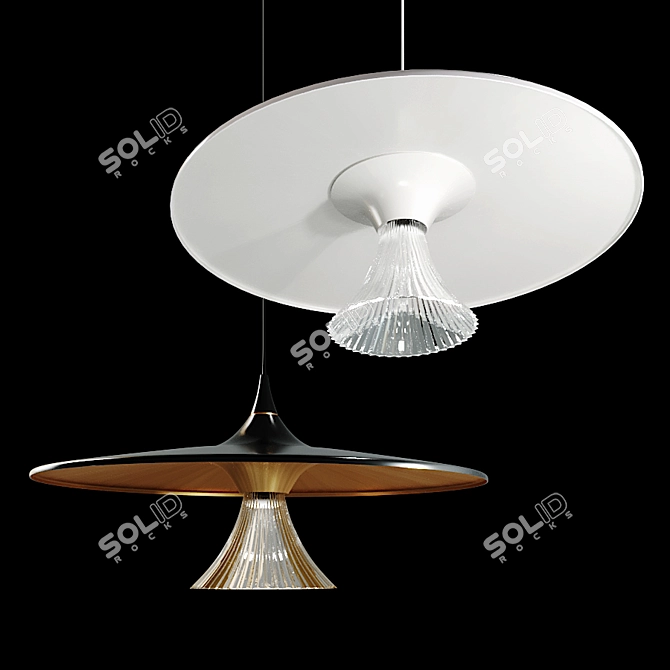 Modern Minimal Pendant Light IPNO 3D model image 1
